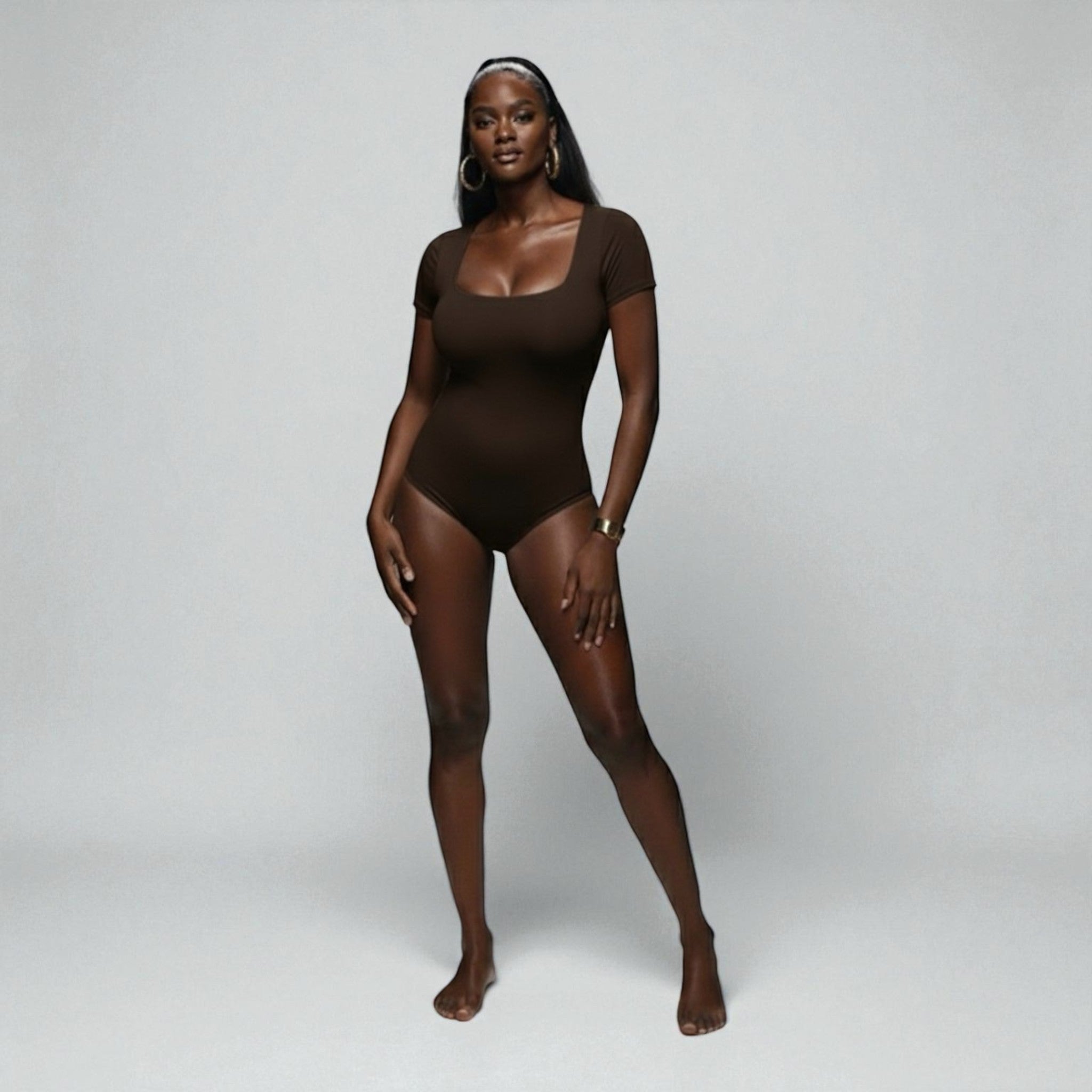 Fran Short-Sleeve Bodysuit