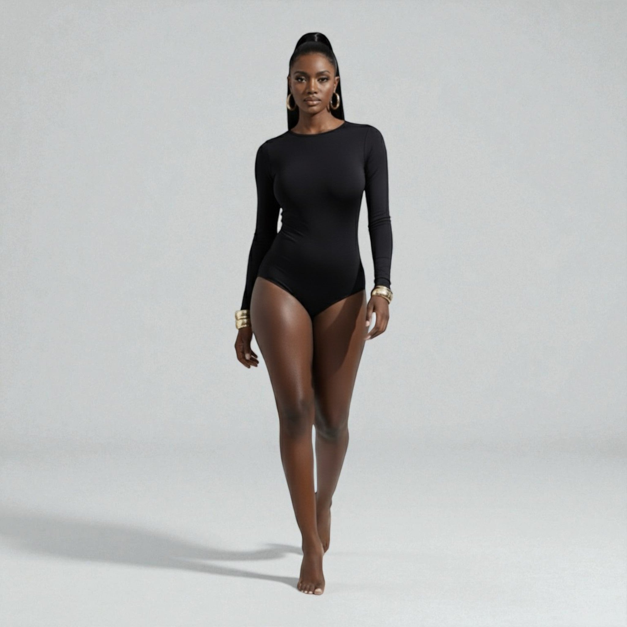 Julia  Long-Sleeve Bodysuit