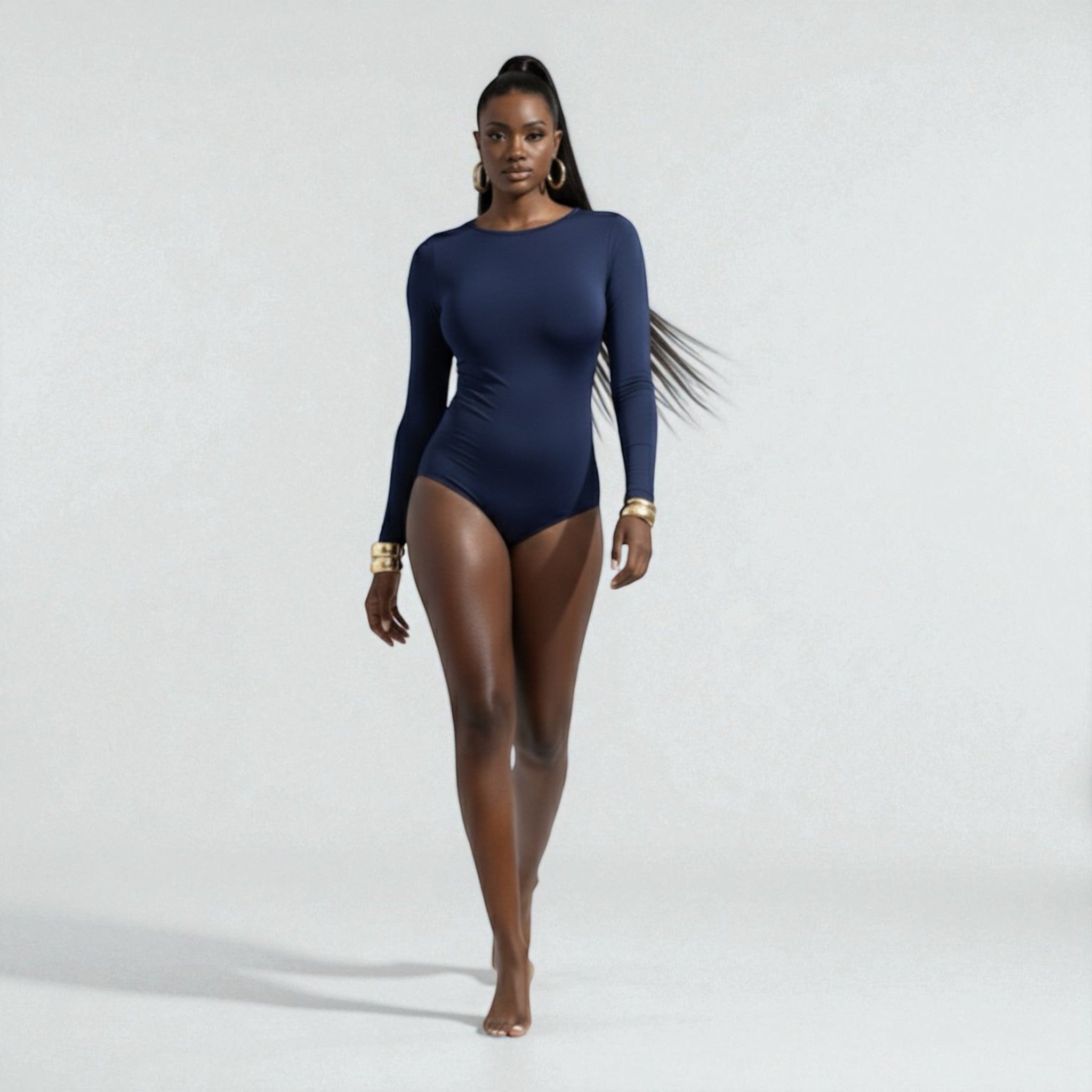 Julia  Long-Sleeve Bodysuit